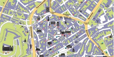 Zemljevid bratislava Slovaška